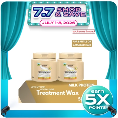 WATSONS - Milk Protein Treatment Wax 500ml