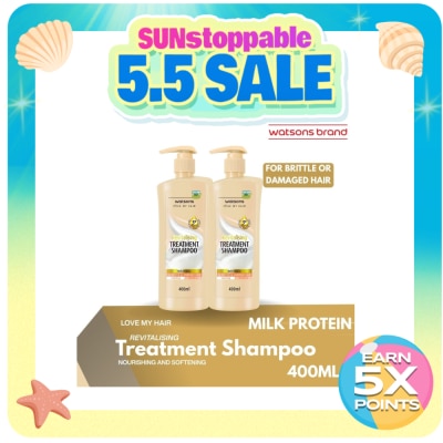 WATSONS - Revitalizing Milk Protein Treatment Shampoo 400ml