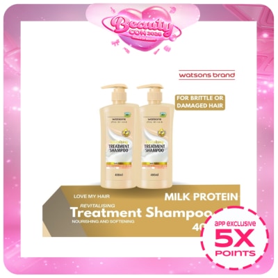 WATSONS - Revitalizing Milk Protein Treatment Shampoo 400ml