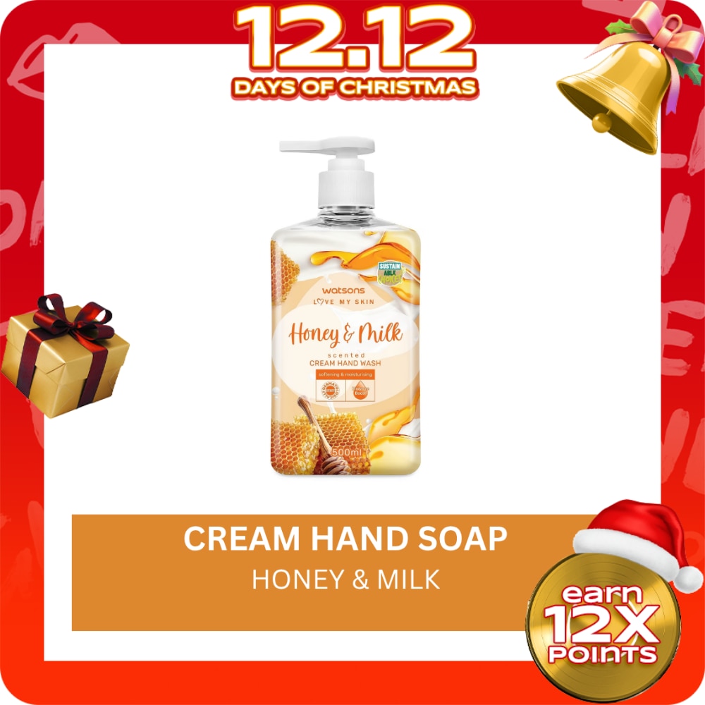 Honey and Milk Cream Hand Soap 500ml