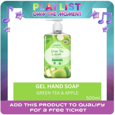 WATSONS - Green Tea Apple Hand Soap 500ml