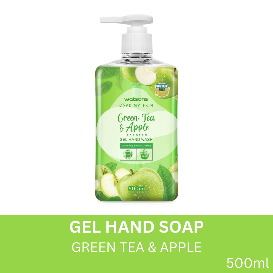 Green Tea Apple Hand Soap 500ml