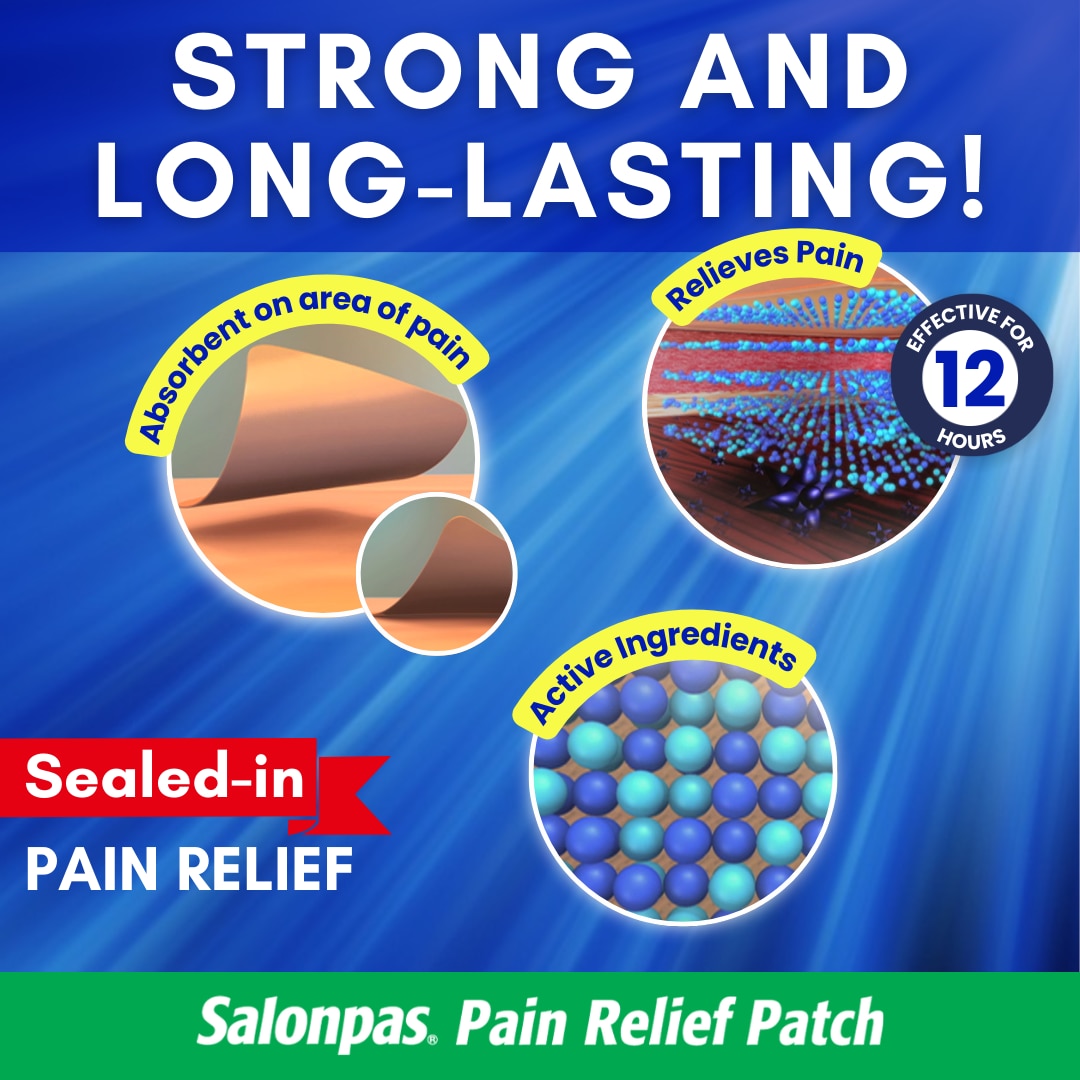 Pain Relief Patch 3s X 1
