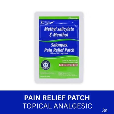 SALONPAS Pain Relief Patch 3s X 1