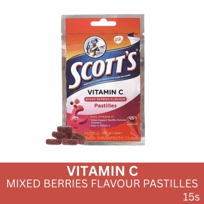 SCOTTS Mixed Berries Flavour 15 Pastilles