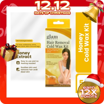 GLAMWORKS Honey Cold Wax kit 50g