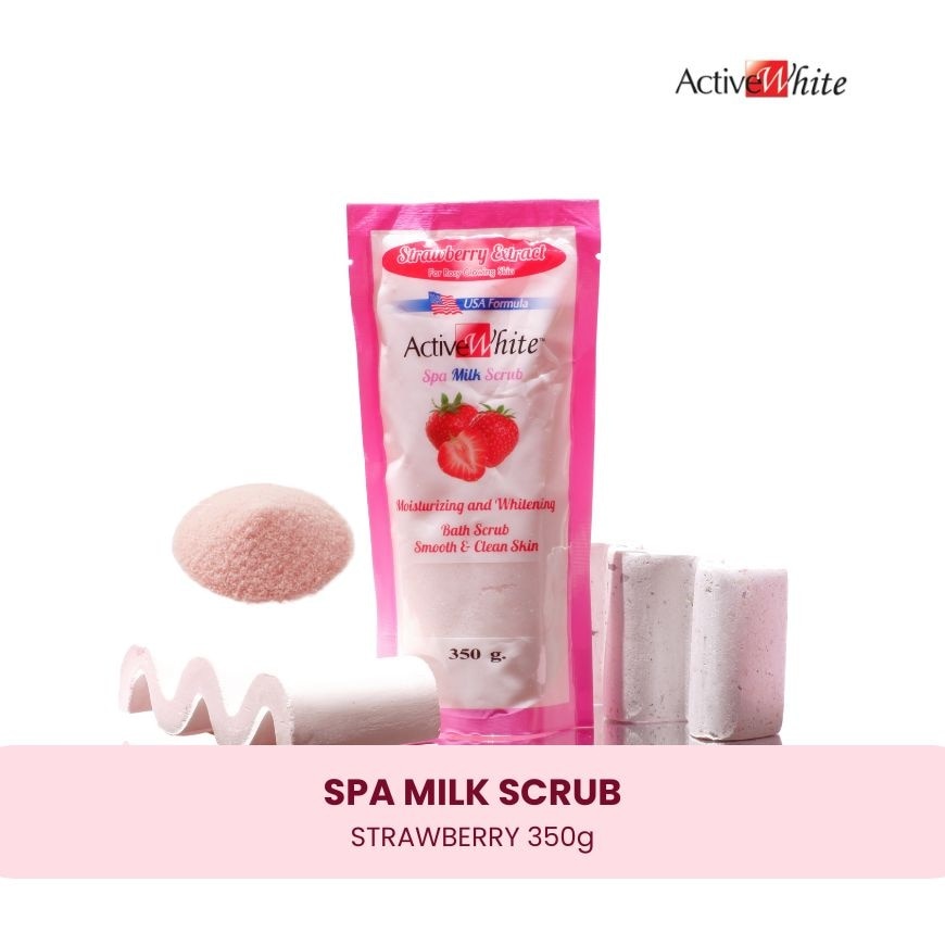 Spa Milk Scrub Strawberry Extract 350g