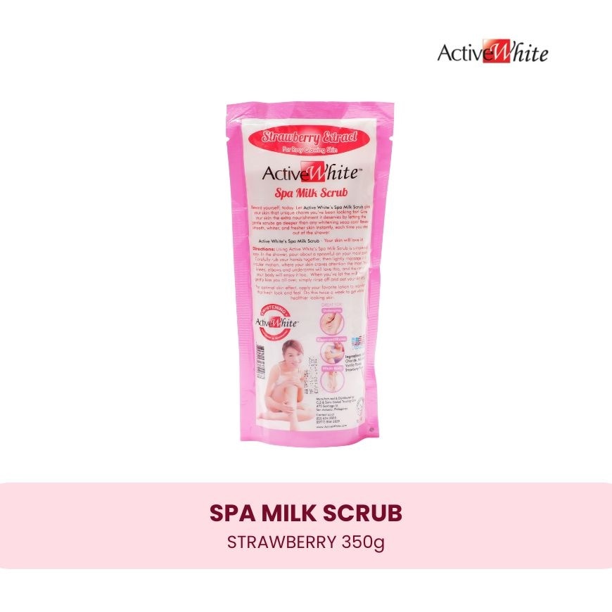 Spa Milk Scrub Strawberry Extract 350g