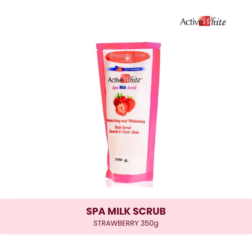 Spa Milk Scrub Strawberry Extract 350g