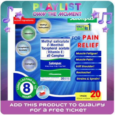 SALONPAS - Medicated Patch 20s x 1