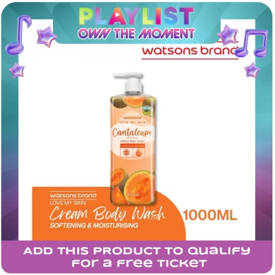 WATSONS - Cantaloupe Scented Cream Body Wash 1L