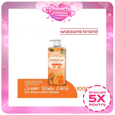 WATSONS - Cantaloupe Scented Cream Body Wash 1L