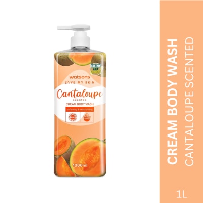 WATSONS Cantaloupe Scented Cream Body Wash 1L