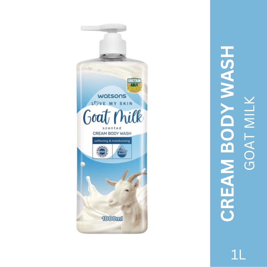 Goat Milk Scented Cream Body Wash 1000ml