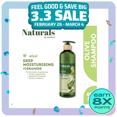 NATURALS WS Olive Shampoo 490ml