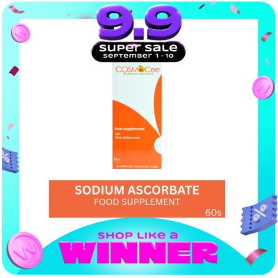 COSMO CEE - Sodium ascorbate 60 Capsules image