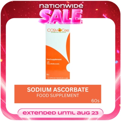 COSMO CEE - Sodium ascorbate 60 Capsules image