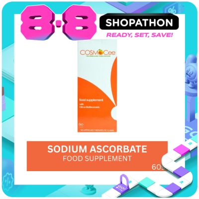 COSMO CEE - Sodium ascorbate 60 Capsules image