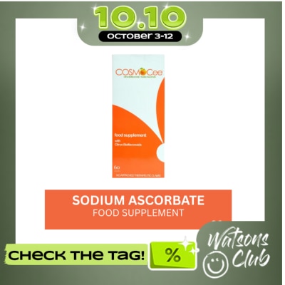 COSMO CEE Sodium ascorbate 60 Capsules image