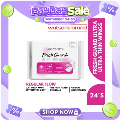 WATSONS Ultra Thin Wings Soft Dry 23.5cm 24pcs image