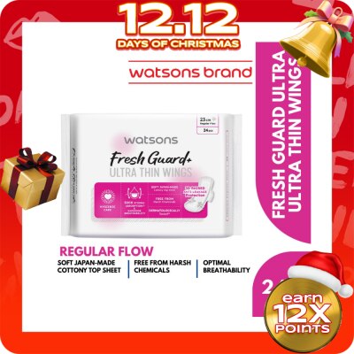 WATSONS Ultra Thin Wings Soft Dry 23.5cm 24pcs