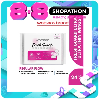 WATSONS - Ultra Thin Wings Soft Dry 23.5cm 24pcs image