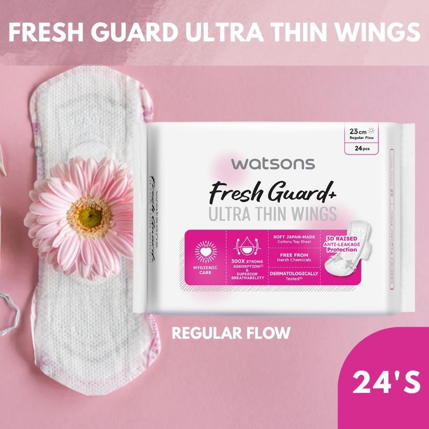 Ultra Thin Wings Soft Dry 23.5cm 24pcs