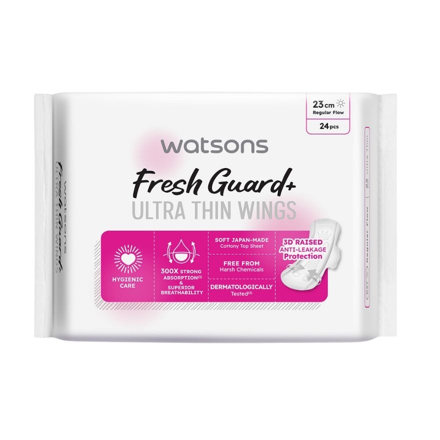 Ultra Thin Wings Soft Dry 23.5cm 24pcs