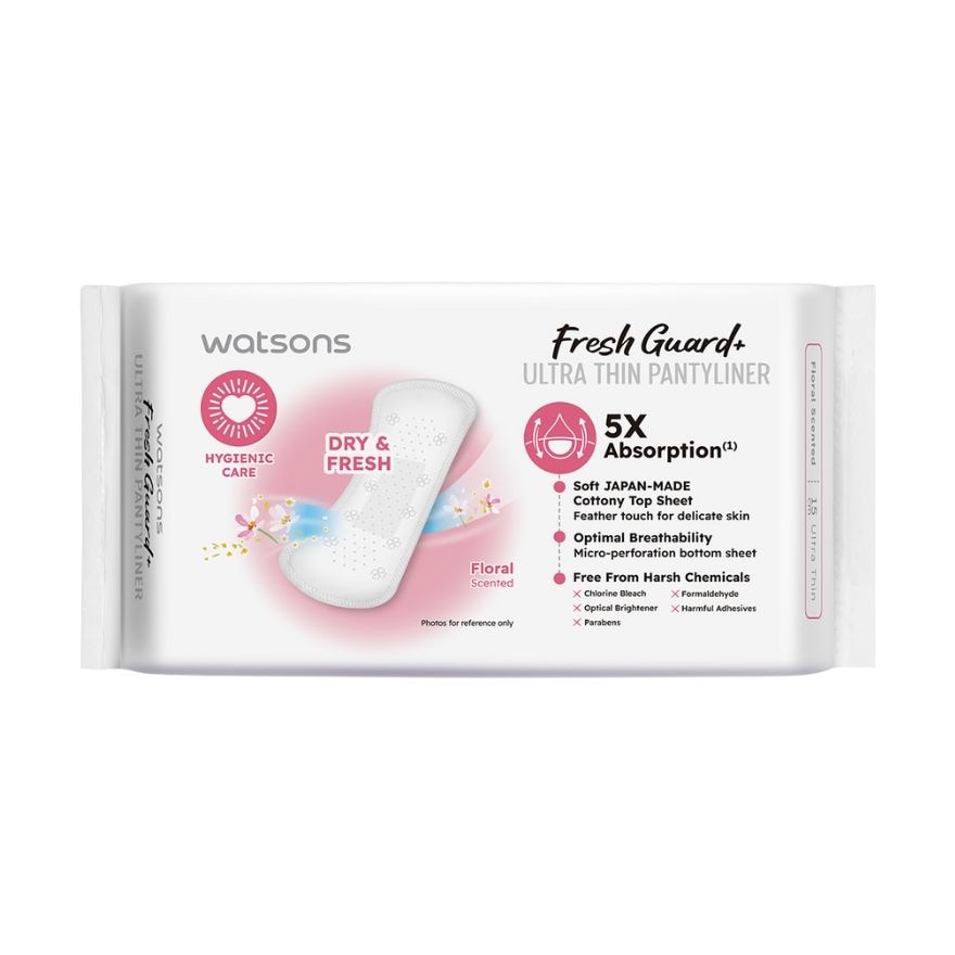 Ultra Thin Pantyliner Cottony Soft 15cm 40pcs