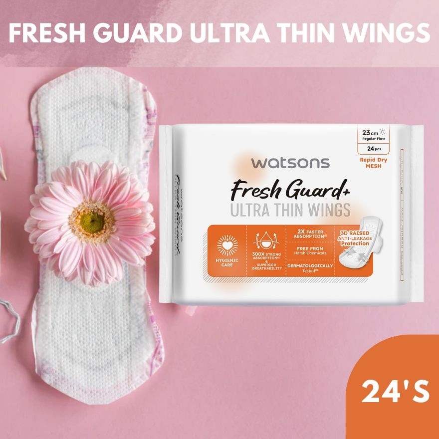 Love My Comfy Care Ultra Thin Wings Soft Dry 23.5cm 24 pieces