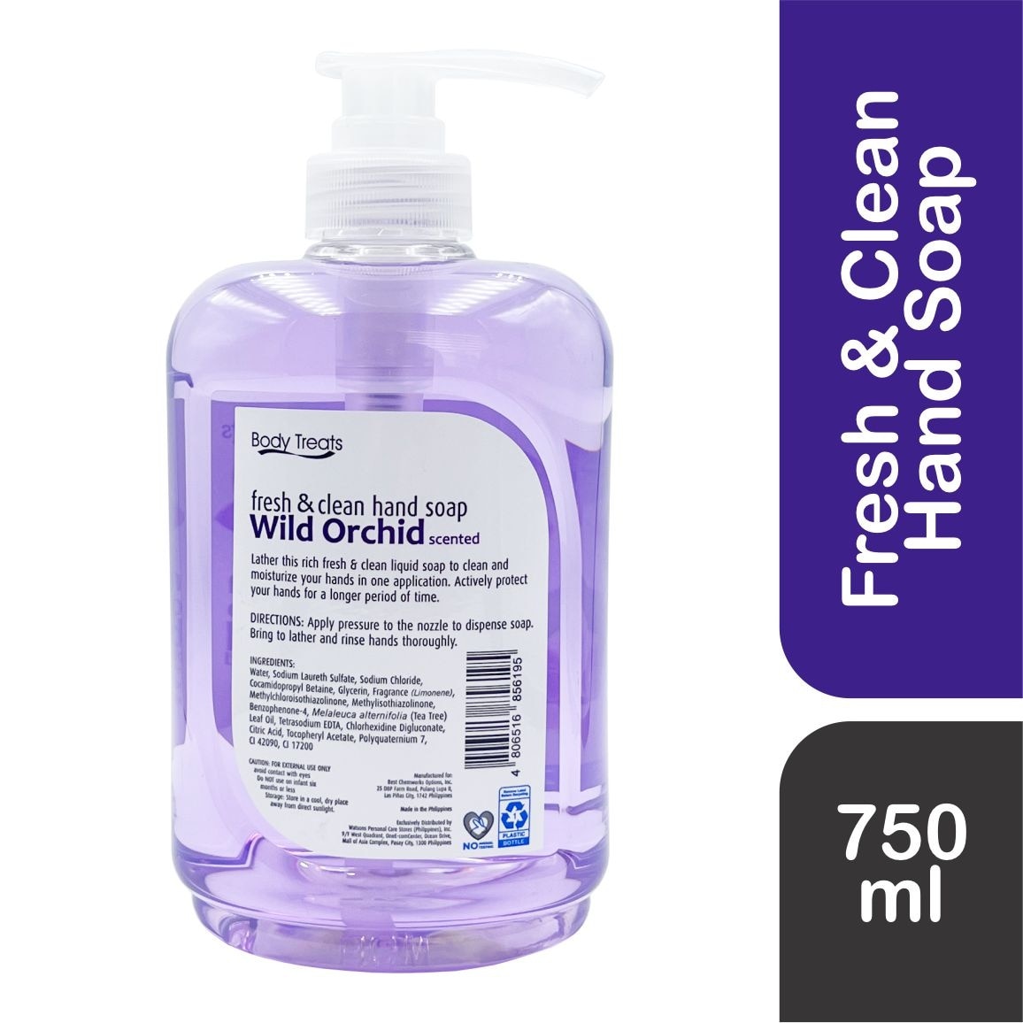 Wild Orchid Hand Soap 750ml
