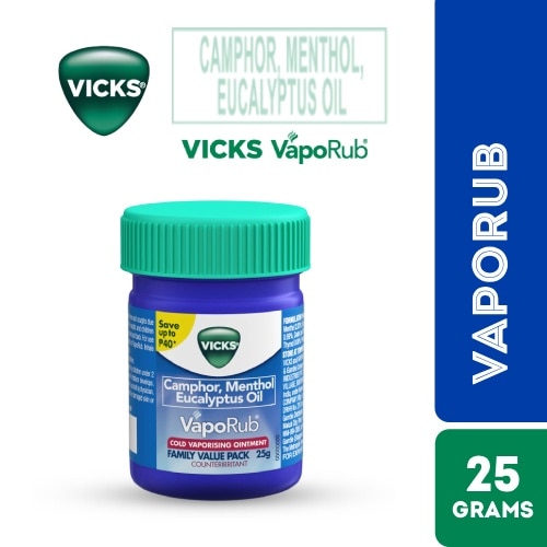 Vaporub 25g with Ready Display Box