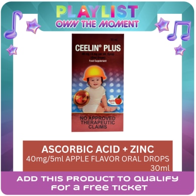 CEELIN - Ascorbic Acid Zinc 40 mg/5 mg/mL Oral Drops 30 mL