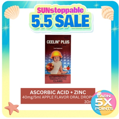 CEELIN - Ascorbic Acid Zinc 40 mg/5 mg/mL Oral Drops 30 mL