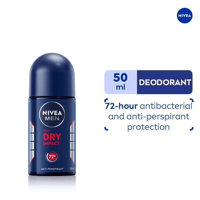 Men Deodorant Dry Impact Anti-Perspirant Roll-on 50ml