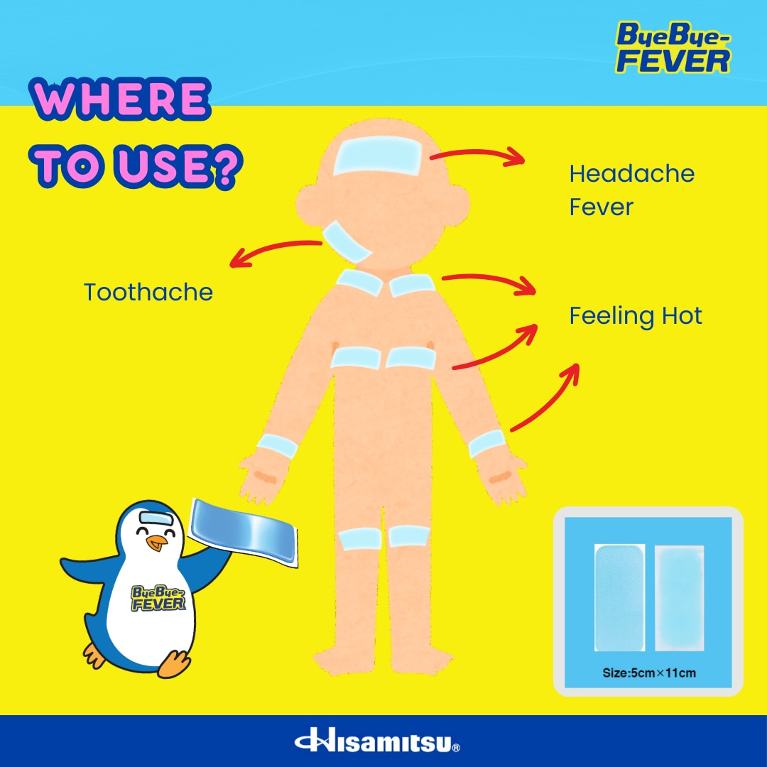 Cooling Gel Sheets for Babies x 2 Sheets