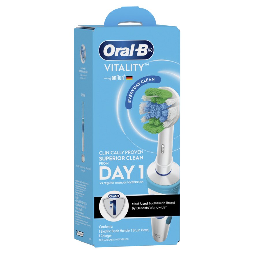 ORAL B, ORAL B Vitality Precision Clean Toothbrush | Watsons Philippines