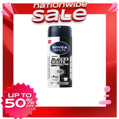 NIVEA Men Deodorant Black & White Original Anti-Perspirant Spray 150ml