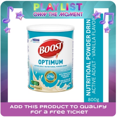 BOOST - BOOST Optimum Vanilla Flavour 800g