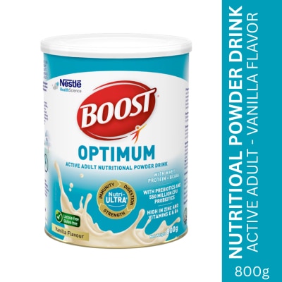 BOOST BOOST Optimum Vanilla Flavour 800g