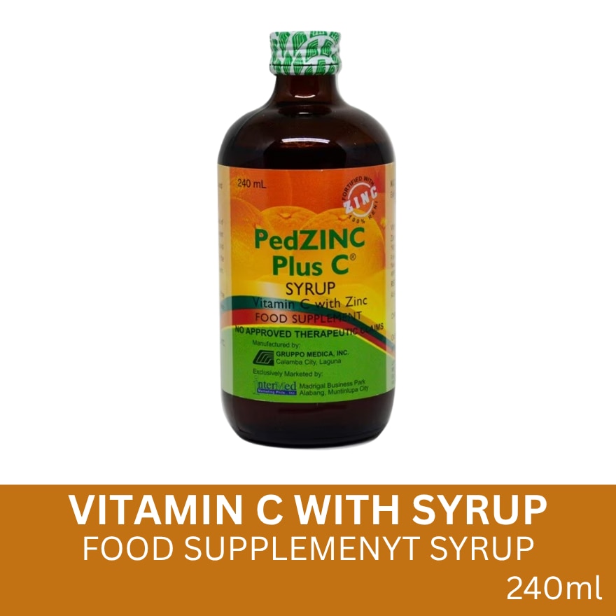 Vitamin C with Zinc Syrup 240mL