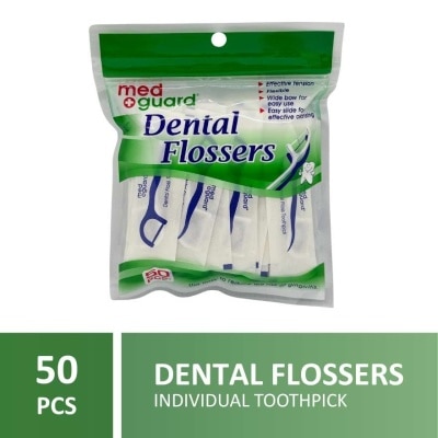 MED GUARD Dental Flossers Individual 50s