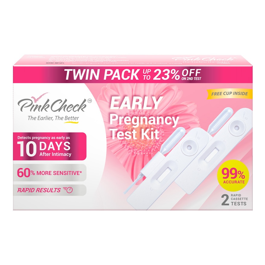 Cassette Early Pregnancy Test Kit 2s