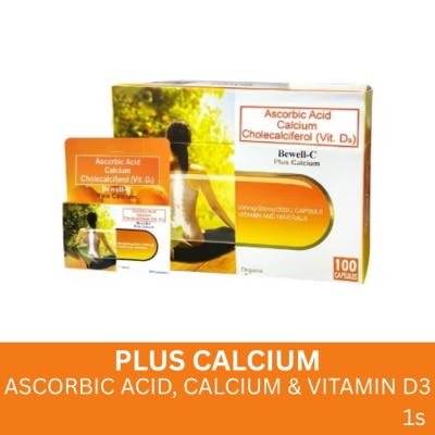 BEWELL C BEWELL C C Plus Calcium Sold Per Piece