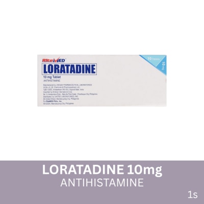 RITEMED RITEMED Loratadine 10mg Sold Per Piece