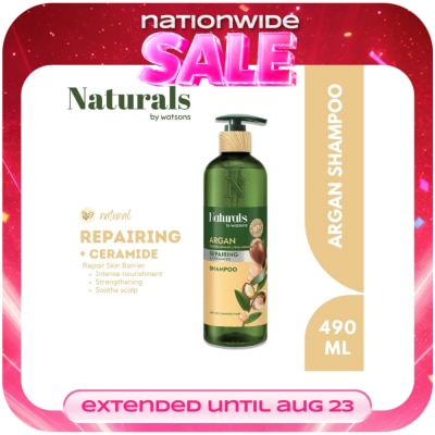NATURALS WS - Naturals Argan Oil Hair Shampoo 490ml image