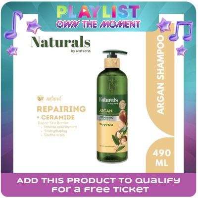 NATURALS WS - Naturals Argan Oil Hair Shampoo 490ml