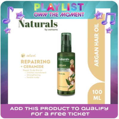 NATURALS WS - Naturals Argan Oil Hair Oil 100ml