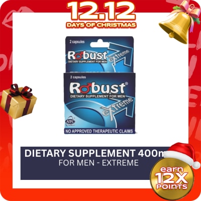 ATC HEALTH Robust Extreme Cap 400mg 2 Capsules