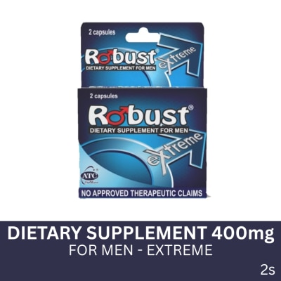 ATC HEALTH Robust Extreme Cap 400mg 2 Capsules